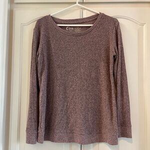 ZYIA Women's Ribbed Boyfriend Sweater XXS